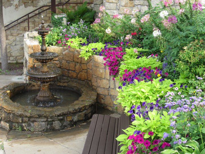 Fountain Flower Garden